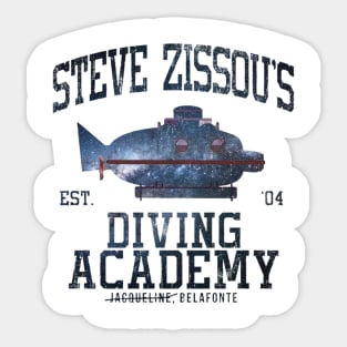 Life Aquatic Steve Zissous Submarine Driving Academy Sticker